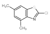 2-Chloro-4,6-dimethylbenzothiazole Structure