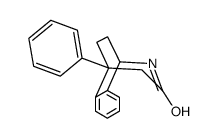 5-Phenyl-6,7-benzo-2-azabicyclo<3,2,2>nonen-3-on Structure