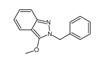 2-benzyl-3-methoxyindazole Structure