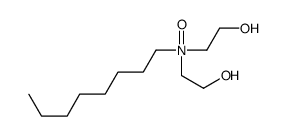 N,N-bis(2-hydroxyethyl)octan-1-amine oxide结构式