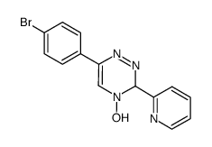 6-(4-bromophenyl)-3-(pyridin-2-yl)-1,2,4-triazin-4(3H)-ol结构式