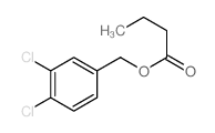 (3,4-dichlorophenyl)methyl butanoate Structure