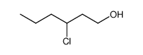 3-chloro-hexan-1-ol Structure