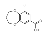 9-CHLORO-3,4-DIHYDRO-2H-1,5-BENZODIOXEPINE-7-CARBOXYLIC ACID picture