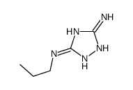 N3-PROPYL-1H-1,2,4-TRIAZOLE-3,5-DIAMINE structure