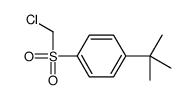 1-tert-butyl-4-(chloromethylsulfonyl)benzene Structure