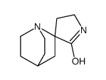 spiro[1-azabicyclo[2.2.2]octane-2,3'-pyrrolidine]-2'-one结构式