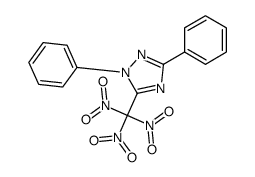 1,3-diphenyl-5-(trinitromethyl)-1,2,4-triazole Structure