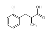 3-(2-CHLORO-PHENYL)-2-METHYL-PROPIONIC ACID Structure