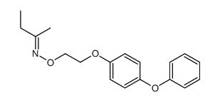 (Z)-N-[2-(4-phenoxyphenoxy)ethoxy]butan-2-imine结构式