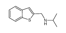 N-(1-Benzothien-2-ylmethyl)propan-2-amine hydrochloride structure