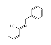 2-Butenamide, N-(phenylmethyl)-, (2E)- Structure