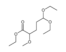 ethyl 5,5-diethoxy-2-methoxypentanoate Structure