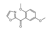 2-(2,5-DIMETHOXYBENZOYL)OXAZOLE Structure