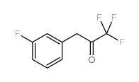 3-(3-FLUOROPHENYL)-1,1,1-TRIFLUORO-2-PROPANONE结构式