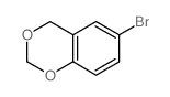 6-Bromo-4H-1,3-benzodioxine结构式