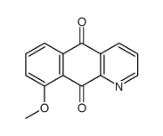 9-methoxybenzo[g]quinoline-5,10-dione Structure