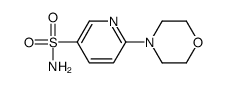 6-Morpholinopyridine-3-sulfonamide Structure