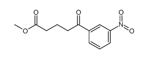 methyl 5-(3-nitrophenyl)-5-oxopentanoate Structure