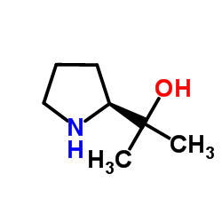 2-[(2S)-2-Pyrrolidinyl]-2-propanol structure