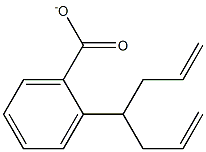 hepta-1,6-dien-4-ylbenzoate结构式