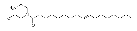 (Z)-N-(2-aminoethyl)-N-(2-hydroxyethyl)-9-octadecenamide结构式