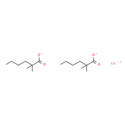dimethylhexanoic acid, cobalt salt结构式