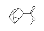 (9CI)-四环[3.2.0.02,7.04,6]庚烷-3-羧酸甲酯结构式