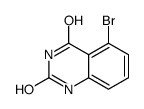 5-溴喹唑啉-2,4(1H,3H)-二酮结构式