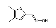 4,5-dimethylthiophene-2-carbaldehyde oxime Structure