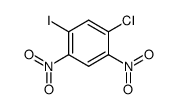 1-chloro-5-iodo-2,4-dinitro-benzene Structure