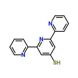 2,2':6',2''-Terpyridine-4'-thiol Structure