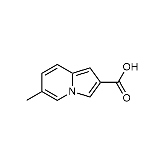 6-甲基-2-吲哚嗪羧酸结构式