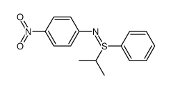 1-isopropyl-N-(4-nitrophenyl)-1-phenyl-4-sulfanimine Structure