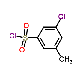 3-chloro-5-Methylbenzene-1-sulfonyl chloride Structure