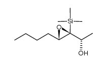 (S)-1-((2R,3S)-3-butyl-2-(trimethylsilyl)oxiran-2-yl)ethanol Structure