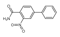 3-nitro-biphenyl-4-carboxylic acid amide结构式