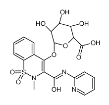 Piroxicam O-β-D-Glucuronide结构式