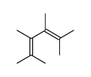 2,3,4,5-tetramethylhexa-2,4-diene Structure