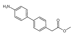 methyl 2-(4'-amino-[1,1'-biphenyl]-4-yl)acetate Structure