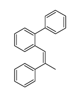 2-(2-phenylprop-1-en-1-yl)-1,1'-biphenyl结构式
