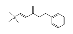 (E)-1-(trimethylsilyl)-1,3-butadiene结构式