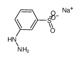 sodium 3-hydrazinobenzenesulfonate结构式