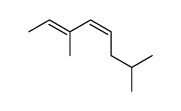 (2E,4Z)-3,7-dimethylocta-2,4-diene Structure