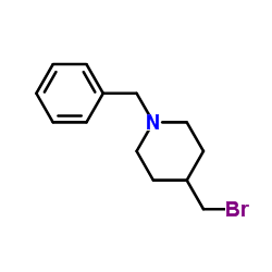1-Benzyl-4-(bromomethyl)piperidine Structure