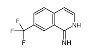 7-(trifluoromethyl)isoquinolin-1-amine Structure