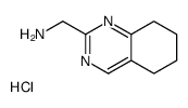 5,6,7,8-tetrahydroquinazolin-2-ylmethanamine,hydrochloride Structure