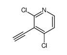 2,4-dichloro-3-ethynylpyridine结构式