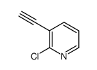 2-Chloro-3-ethynylpyridine Structure