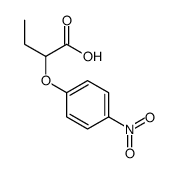 2-(4-nitrophenoxy)butanoic acid structure